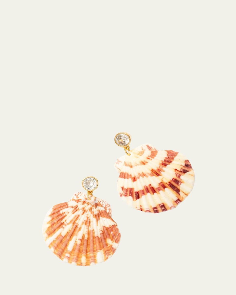 Sangria Shell Earrings